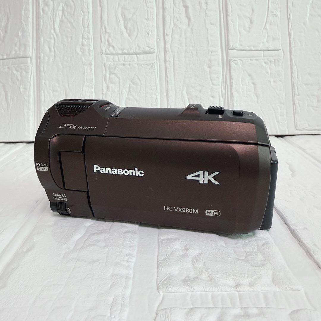 パナソニックPanasonicデジタル4KビデオカメラHC-VX980Mブラウン