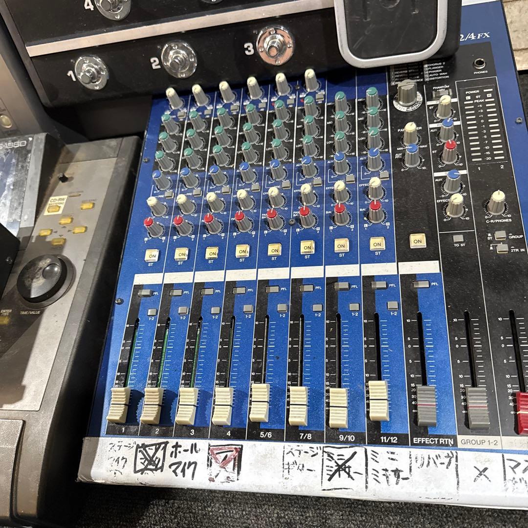 BOSS BR-1200 YAMAHA UW500 MG12/4FX など