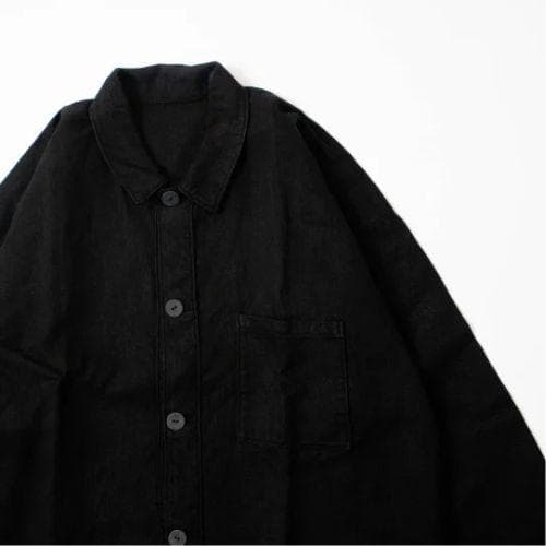 新品 MITTAN 24AW 綾織大麻 平面ブルゾン ジャケット JK-42