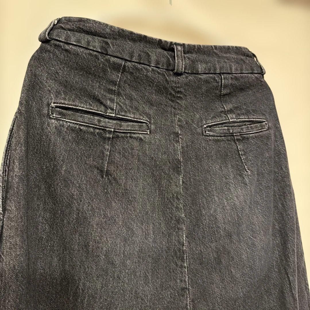 パンツ R&D.M.Co- TUCK DENIM WIDE PANTS
