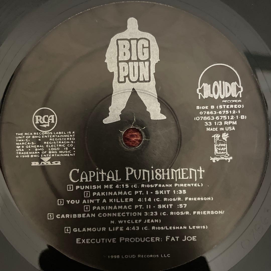 レア盤★BIG PUN CAPITAL PUNISHMENT アルバムレコード