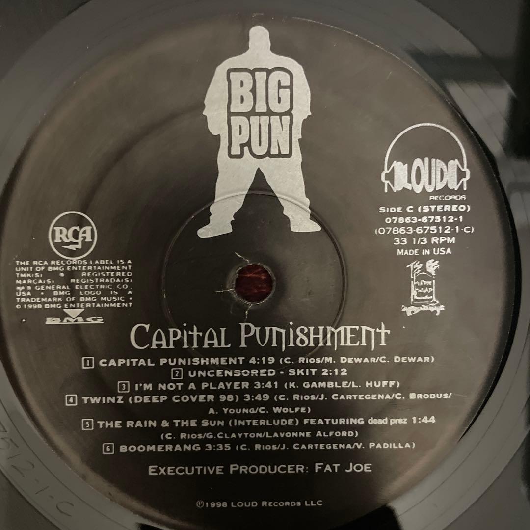 レア盤★BIG PUN CAPITAL PUNISHMENT アルバムレコード