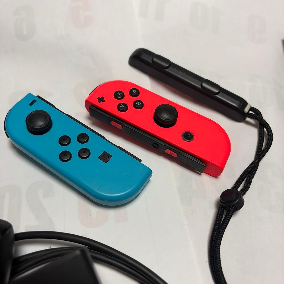 と*も様 【訳あり】Nintendo Switch 青/赤 Joy-Con 本体