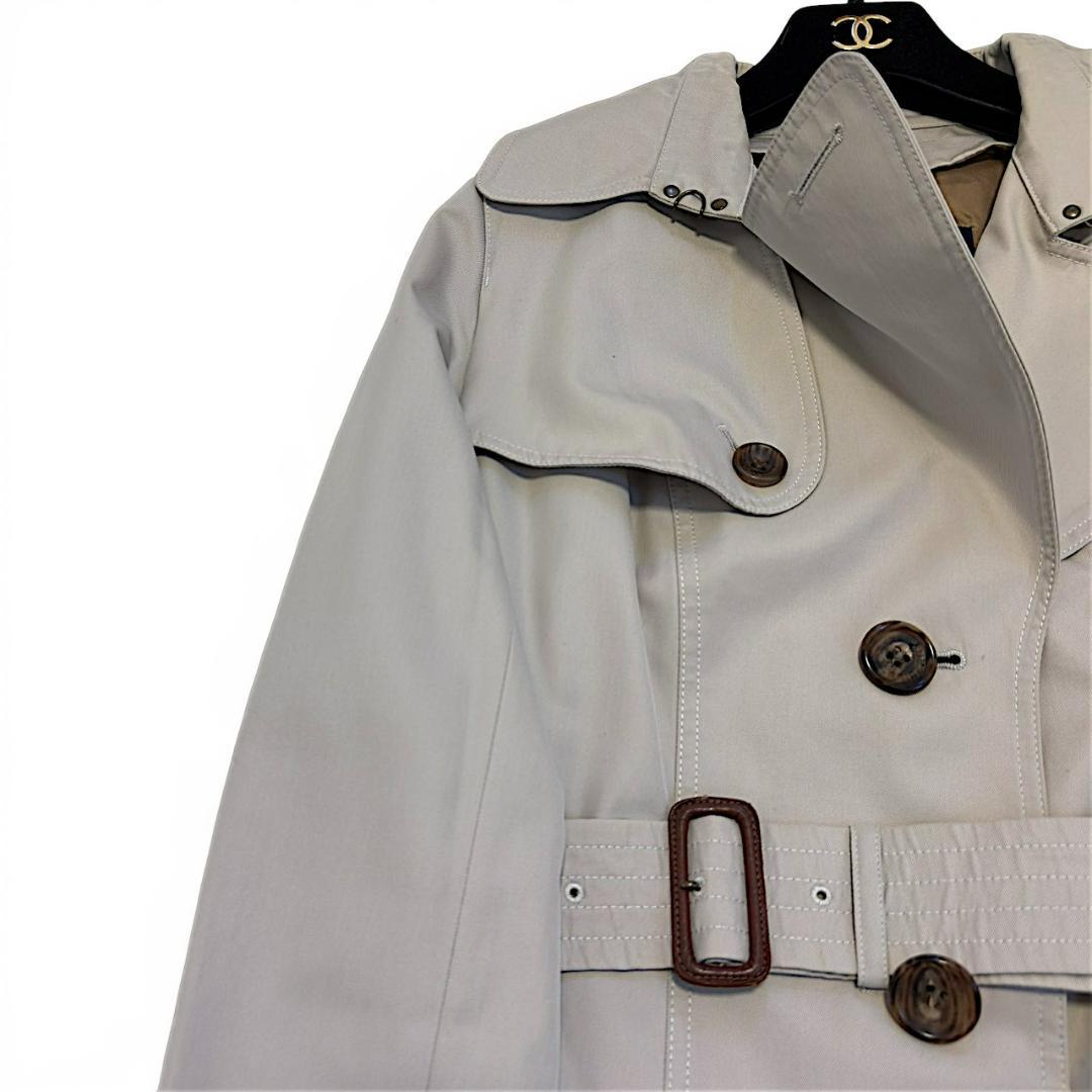 【美品】 BURBERRY LONDON ノバチェック 2Way トレンチコート