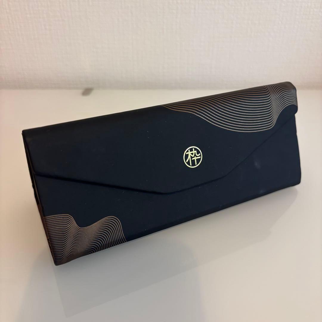 MUJOSH 木九十 伊達メガネ だてめがね サングラス シルバー クリア