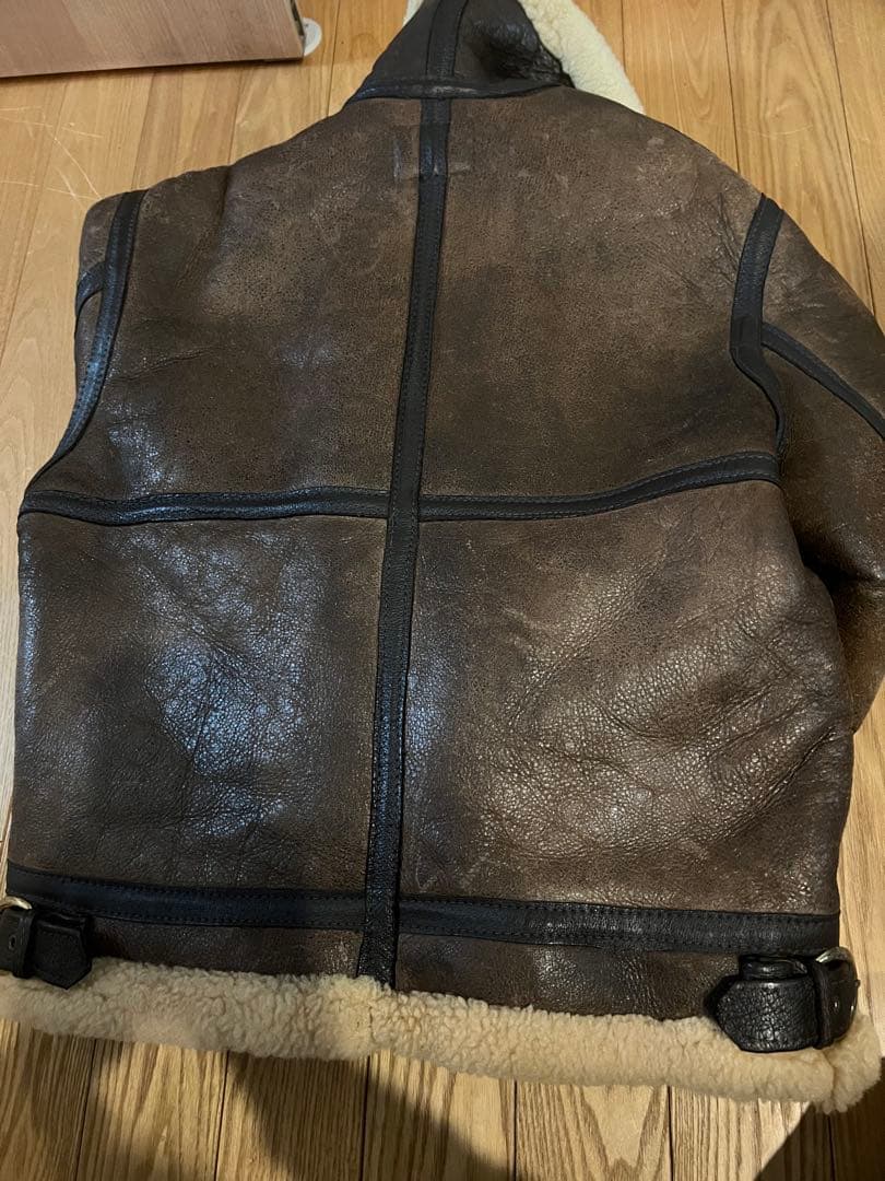 USA製Schott B-3 ムートンフライトジャケット 40 ショット ボマー