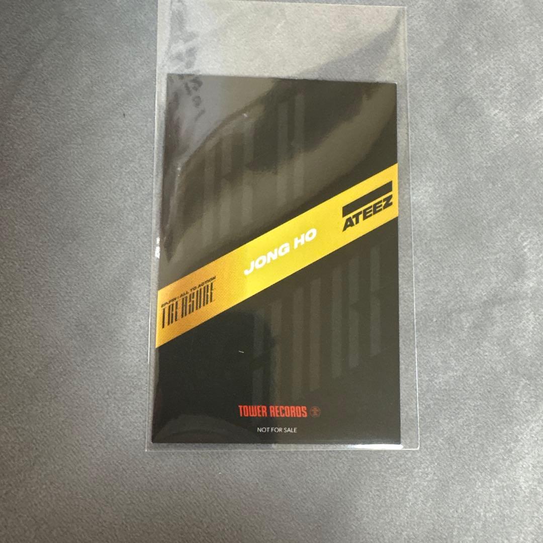 ATEEZ ジョンホ　 TREASURE ALL TO ACTION タワレコ