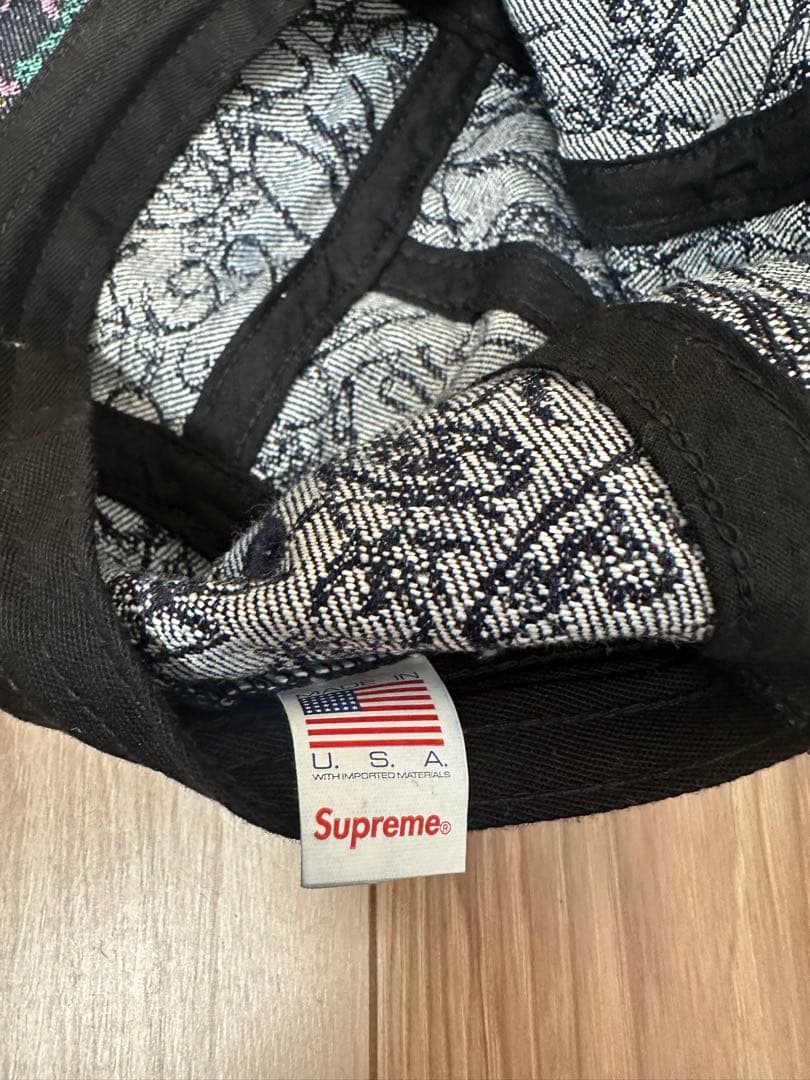 Supreme シュプリーム キャップ デニム ボックスロゴ USA製 正規品