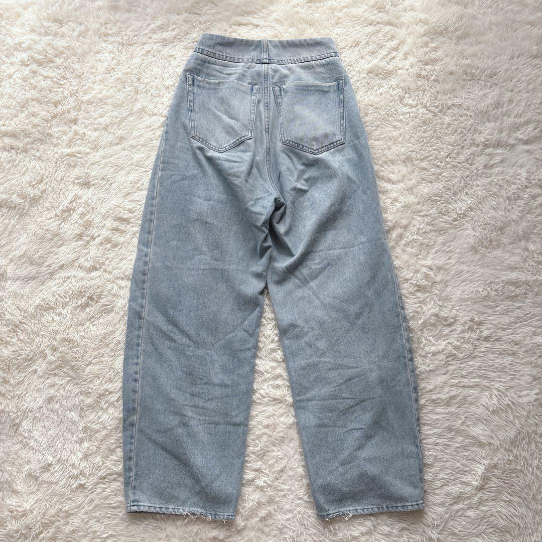 MM6 Maison Margielaワイドデニム ハイウエスト 38 イタリア