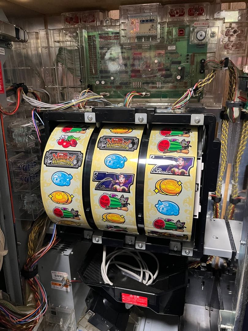 パチスロ マジカルハロウィン5 実機