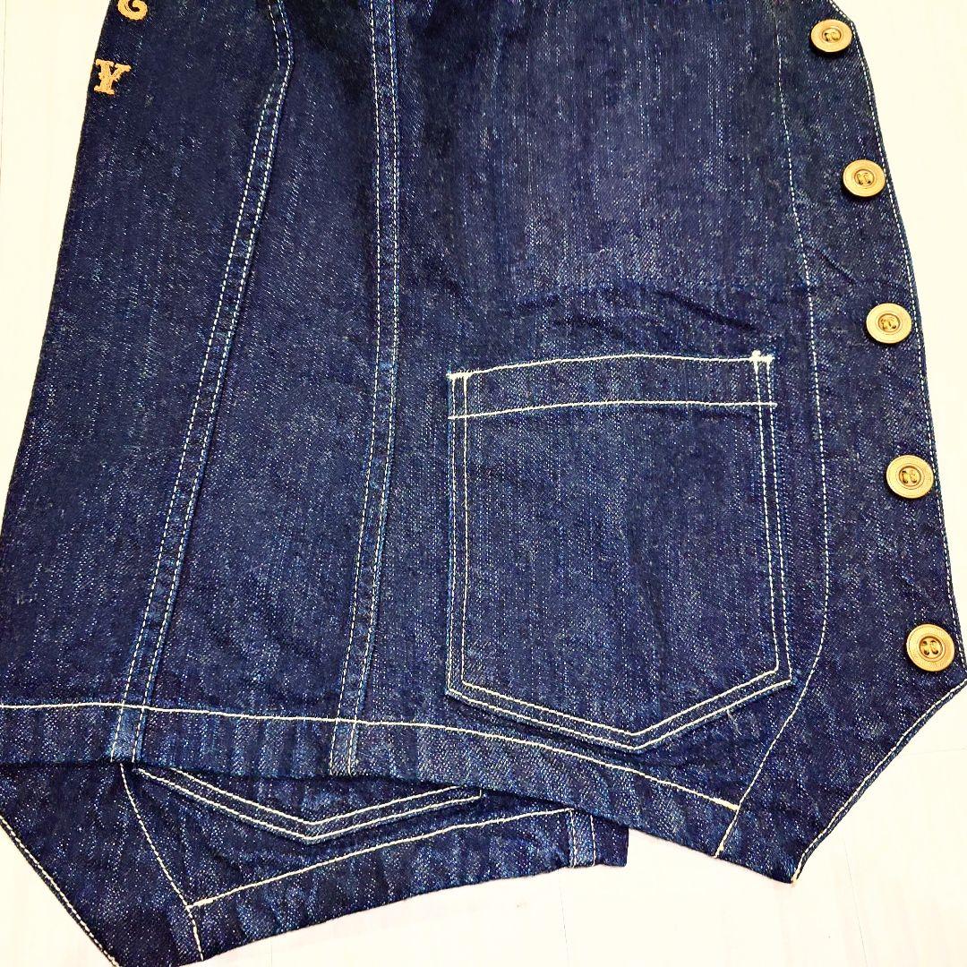 美品 FLATHEAD DENIM WORK VEST JAPAN MADE