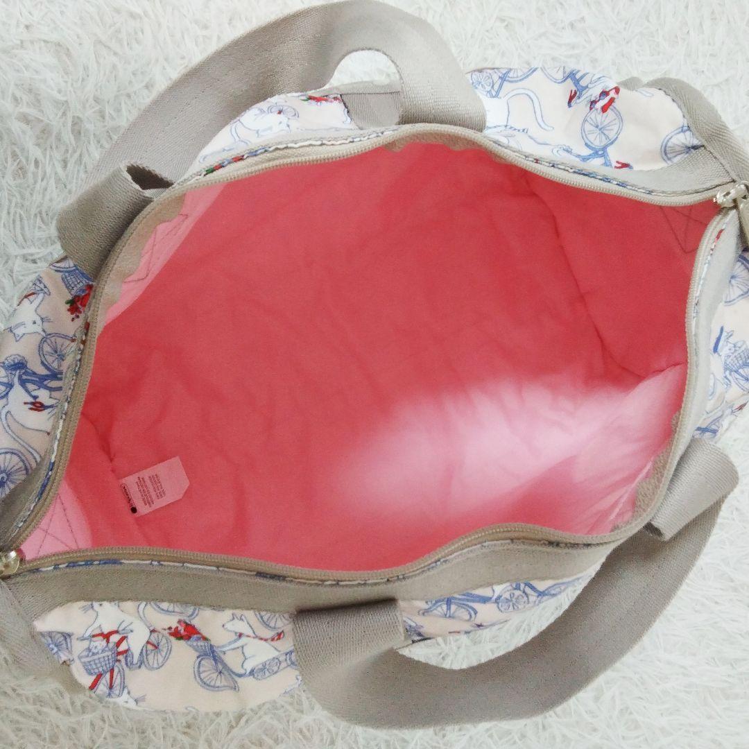 極美品❉ レスポートサック Lesportsac 自転車猫 ボストンバッグ