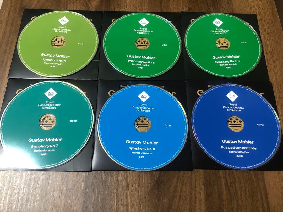 Gustav Mahler Complete Symphonies CD15枚組