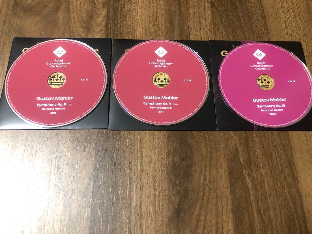 Gustav Mahler Complete Symphonies CD15枚組