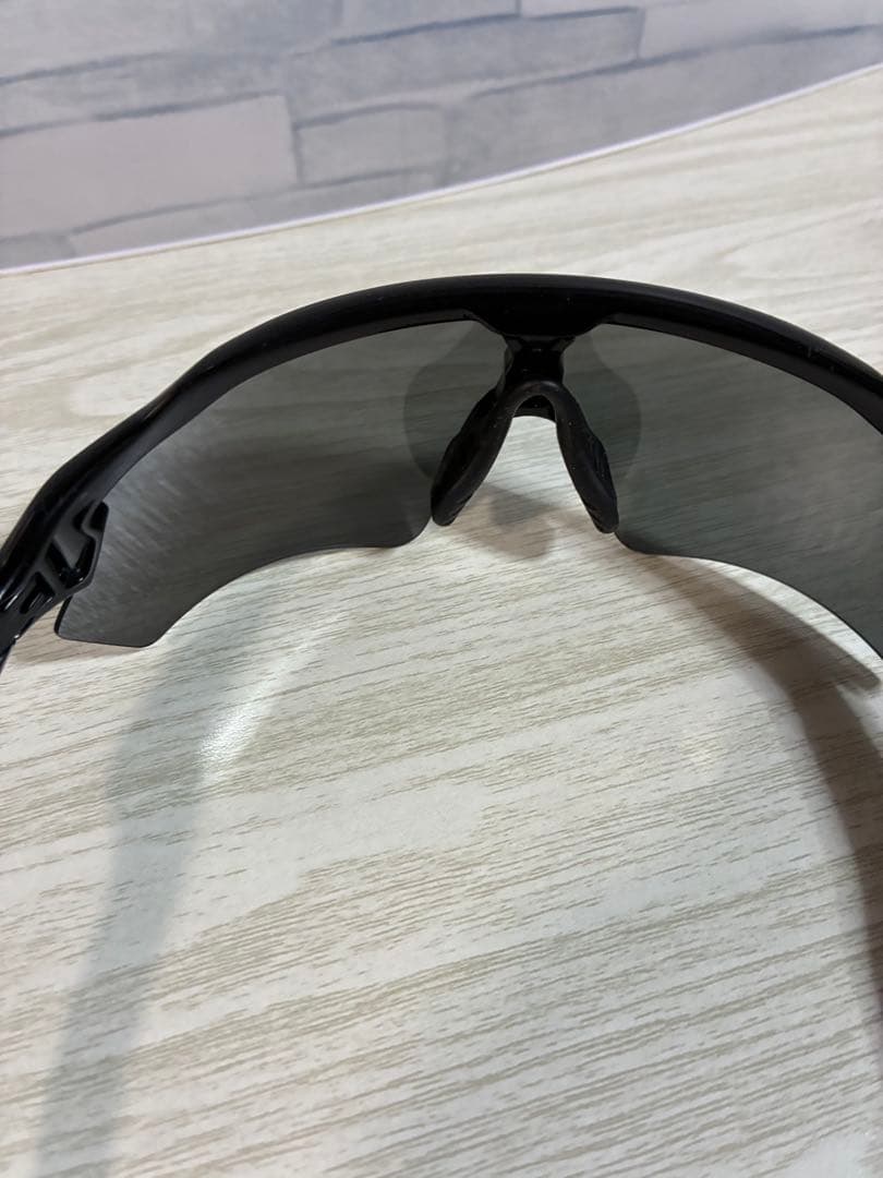 オークリー　レーダーEV パス　ブラック×ゴールド OAKLEY レンズ美品