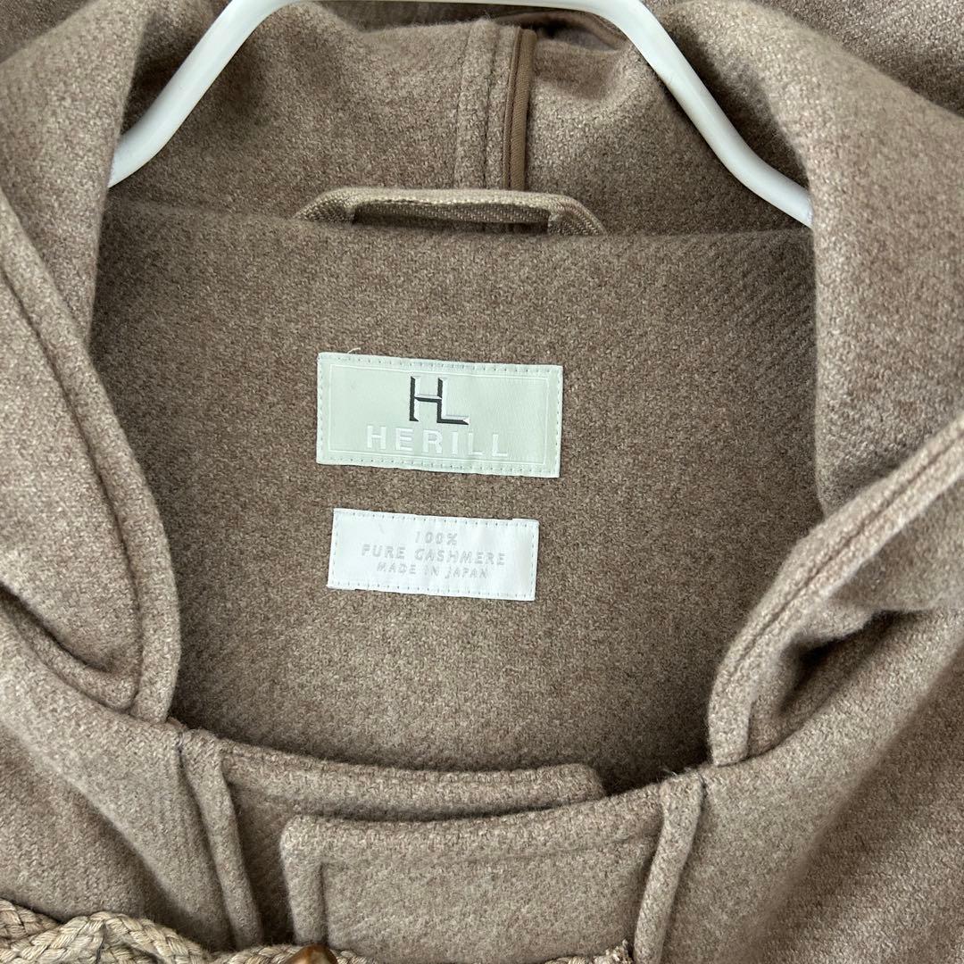 HERILL NATURAL CASHMERE DUFFLE COAT サイズ1