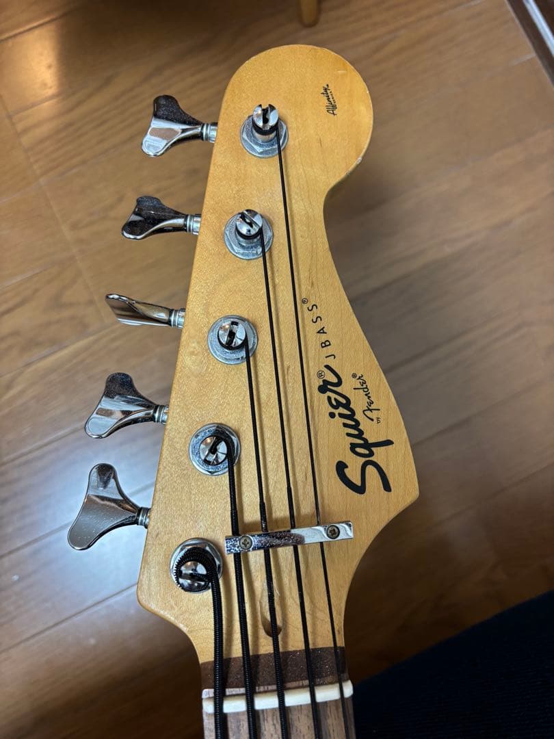 で*明様 SQUIER Affinity Jazz Bass V ５弦　5連ペグ