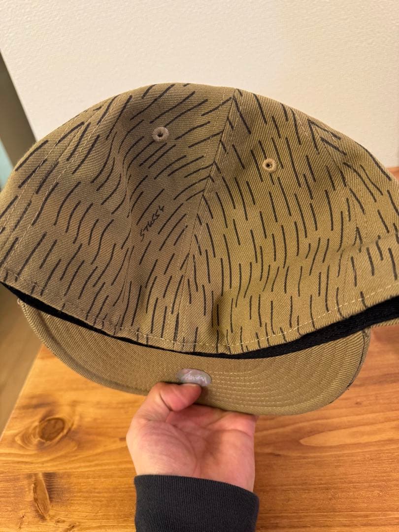 激レア✨Stussy 59FIFTY ベージュキャップ 7 1/2