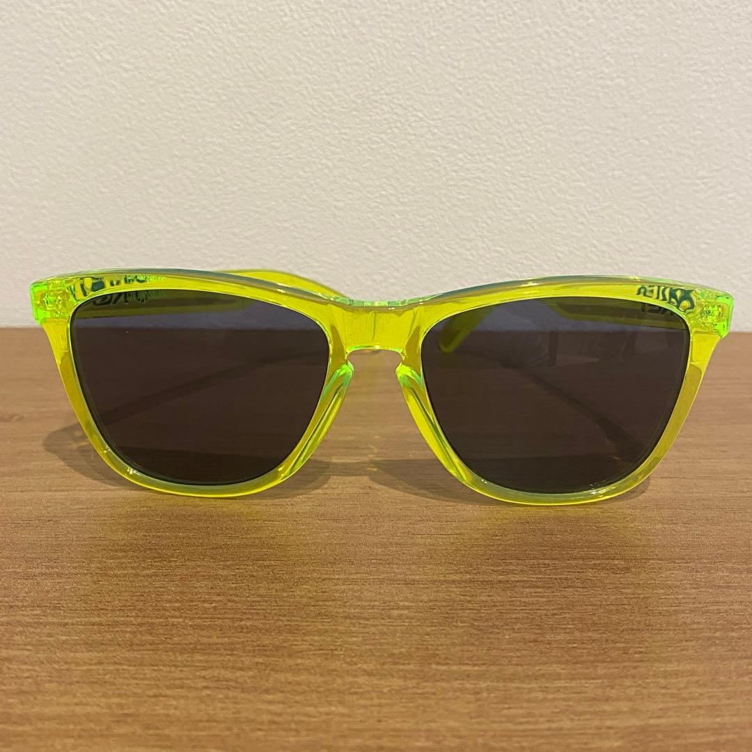 【極美品】OAKLEY フロッグスキン Acid Rain Collection