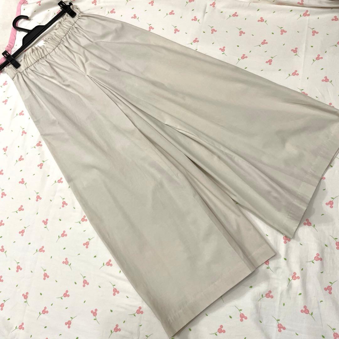 未使用　ジャーナルスタンダード　ミニタリークロス タックキュロットパンツ