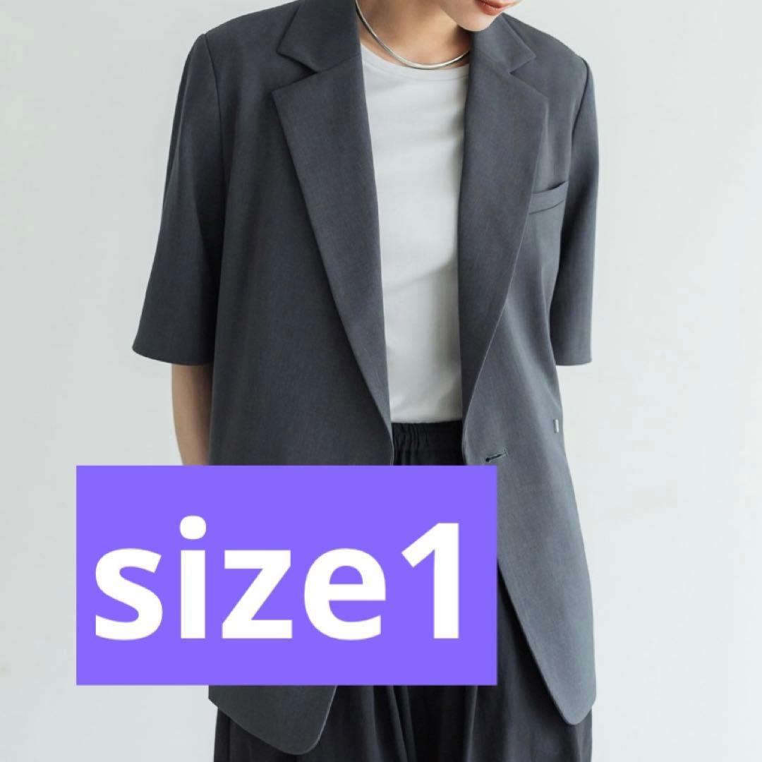 crewre ハーフスリーブボクシージャケット size1