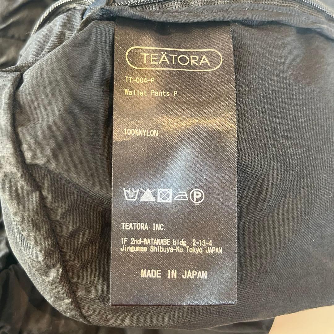 美品《TEATORA》 WALLET PANTS PACKABLE サイズ3