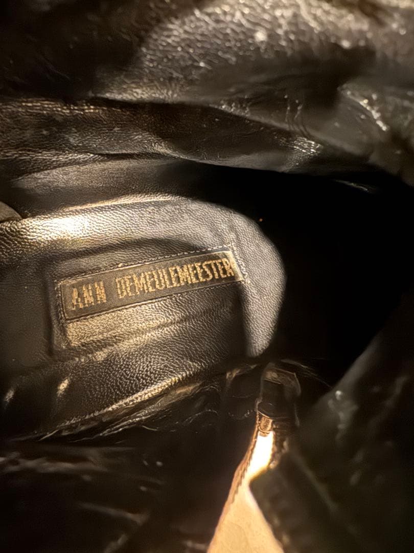 ANN DEMEULEMEESTER アンドゥムルメステール　スエードブーツ