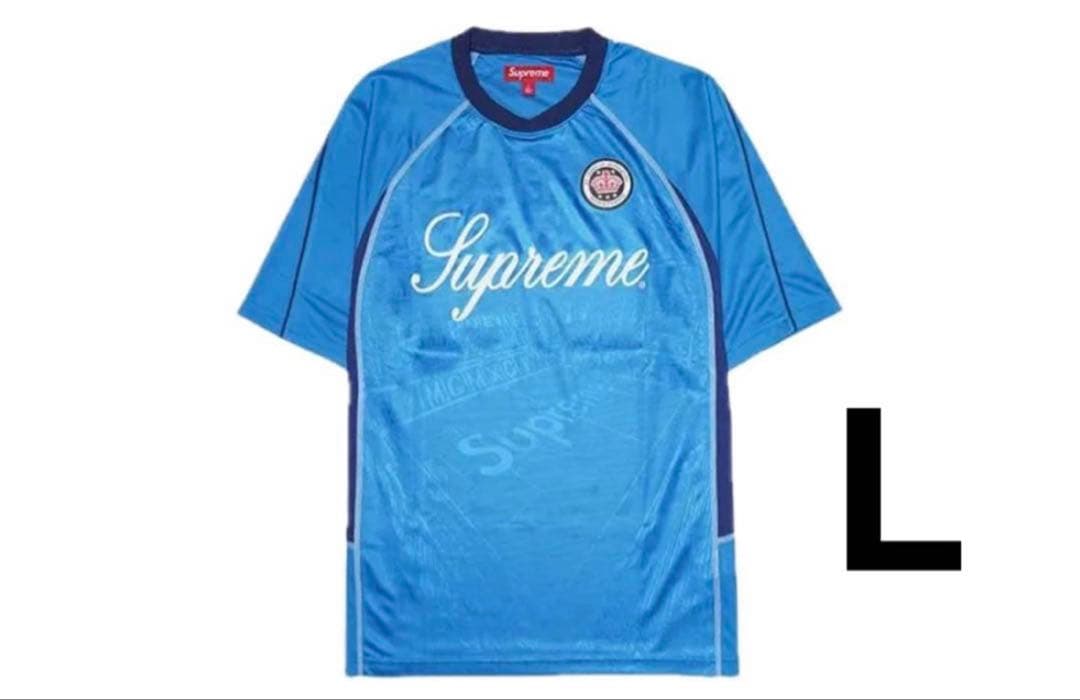 トップス Supreme Jacquard Soccer Jersey \"Blue\"