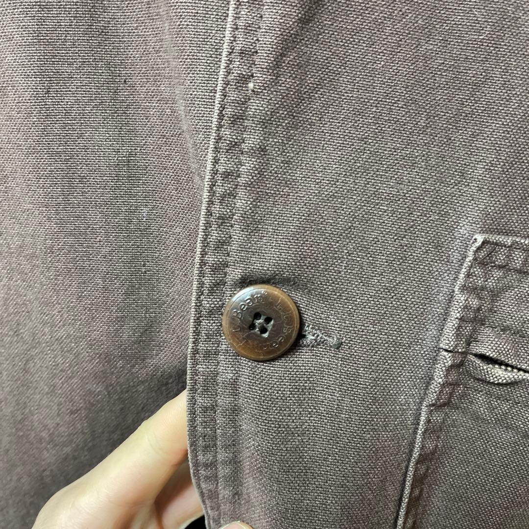 L.L.Bean ブラウン コットン カバーオール