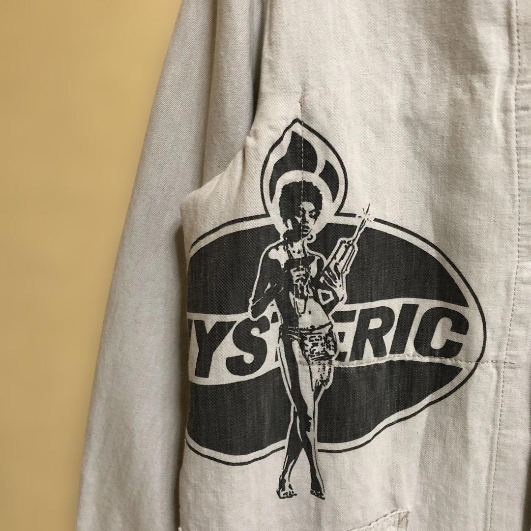 HYSTERIC カバーオールジャケット クリーム色