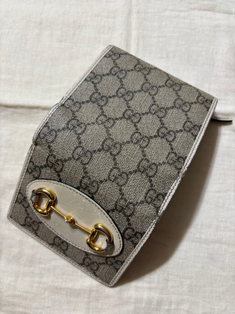 GUCCI ホースビット折り財布