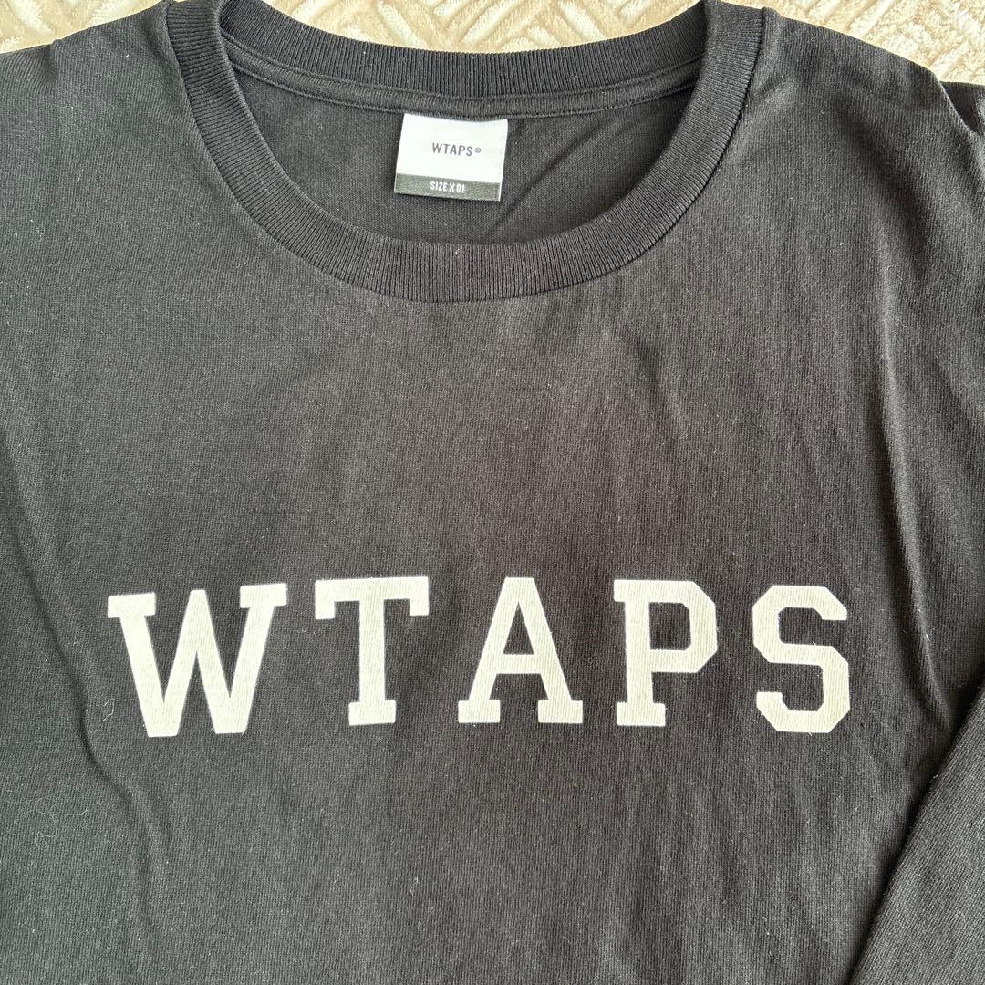 WTAPS COLLEGE /LS / COTTON ブラックSサイズ