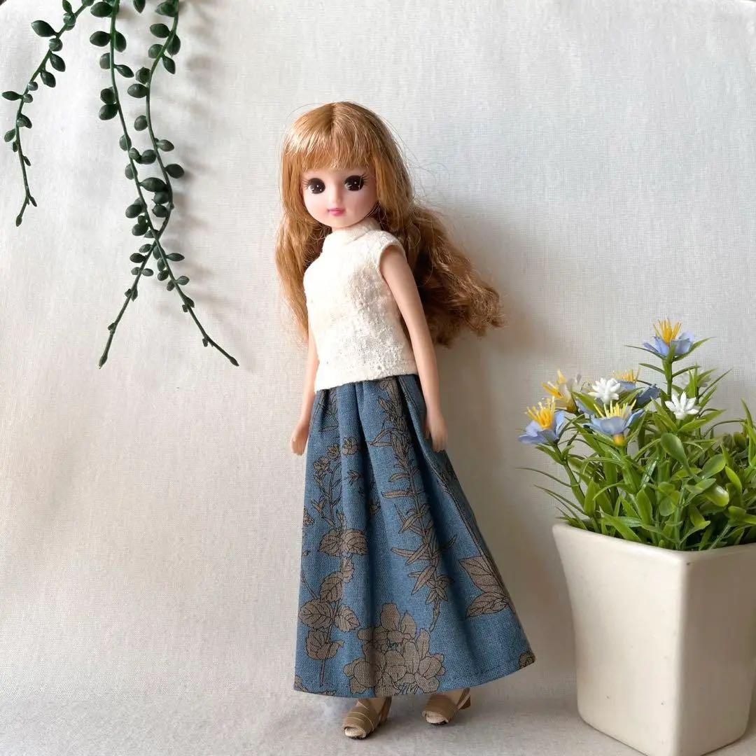 さくら　リカちゃんの服　ハンドメイド