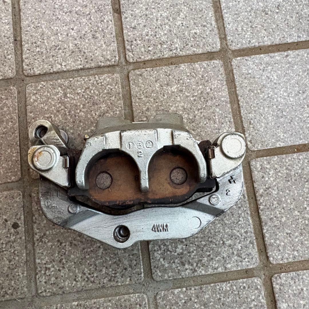 SR400 ブレーキレバー キャリパーセット