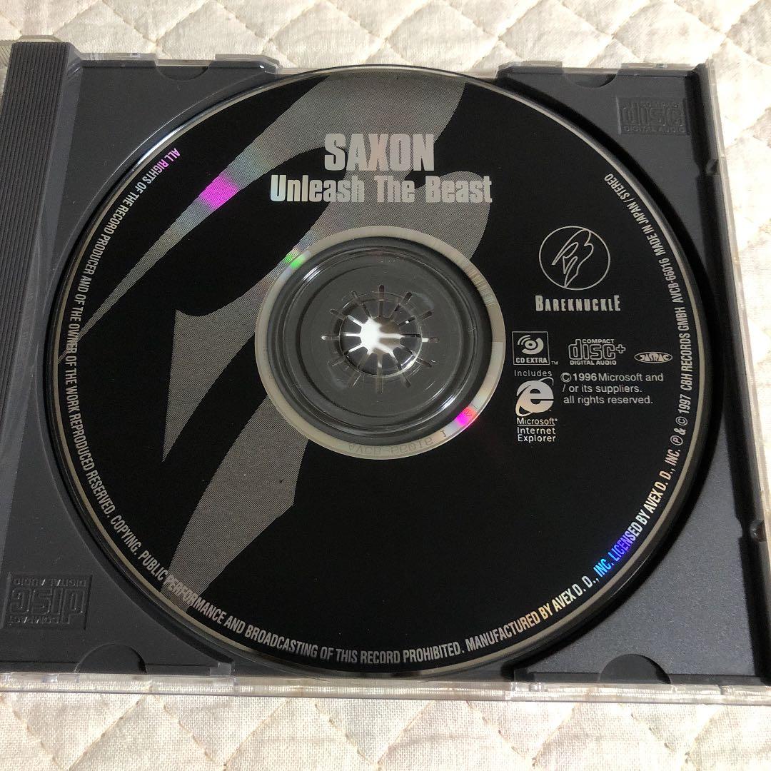 帯付き！SAXON/サクソン/ UNLEASH THE BEAST/ 1997年