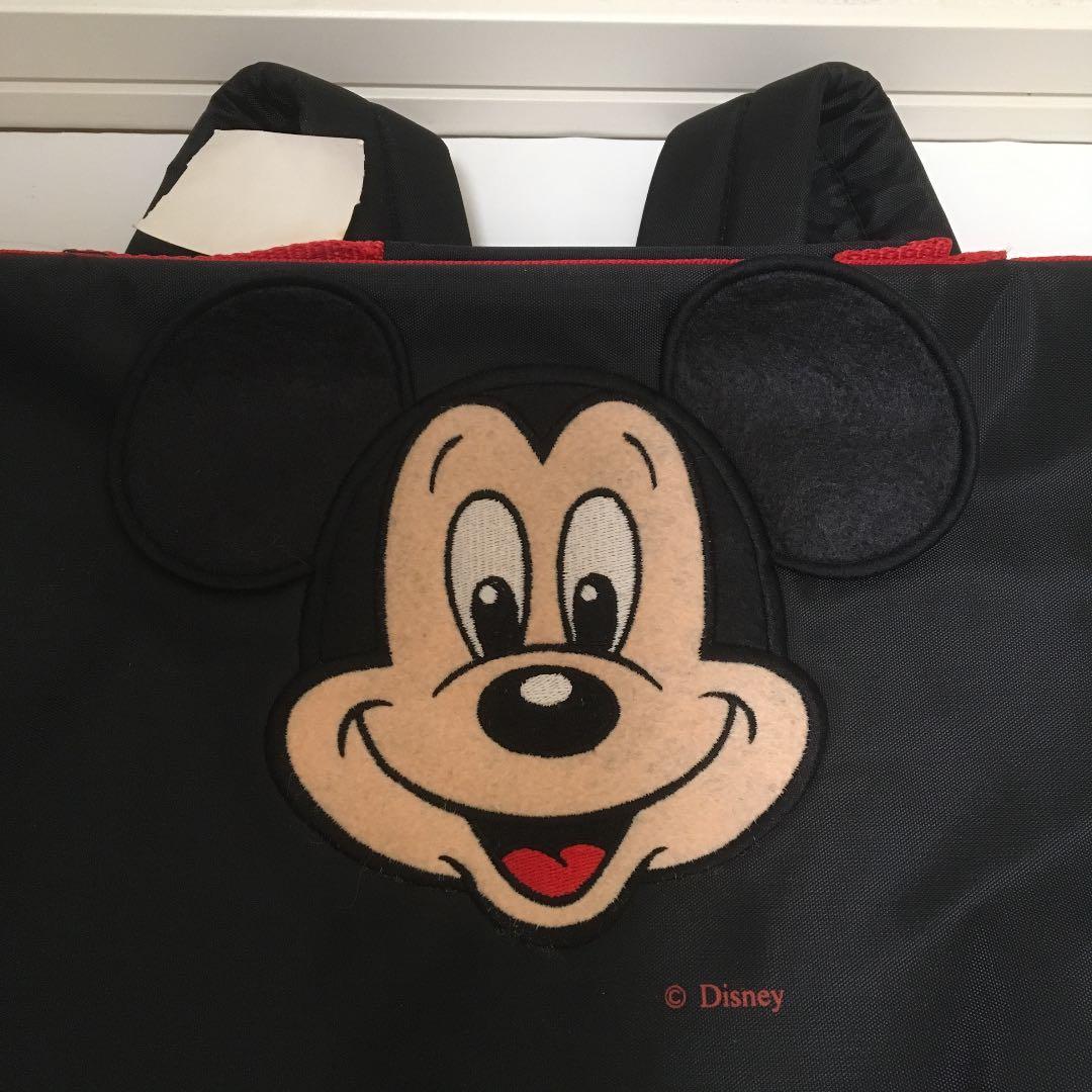Disney. ミッキーマウス スクールバッグ ( リュック / 手提げ )新品