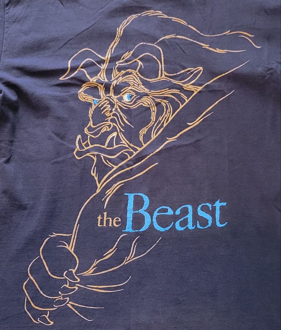 90sDisney・美女と野獣　Tシャツ