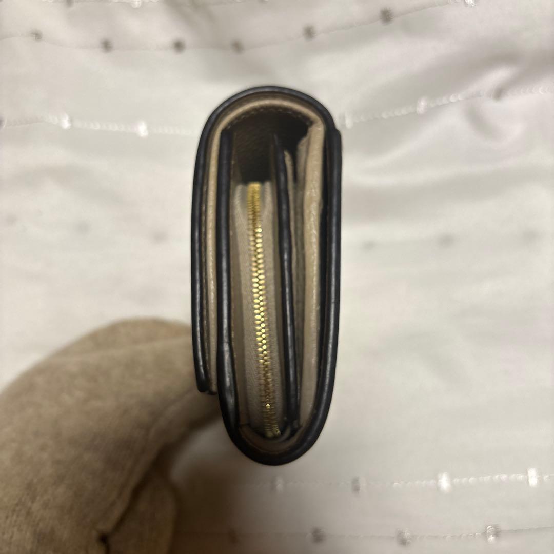 GUCCI グッチ 二つ折り財布 GGマーモント GGスプリーム