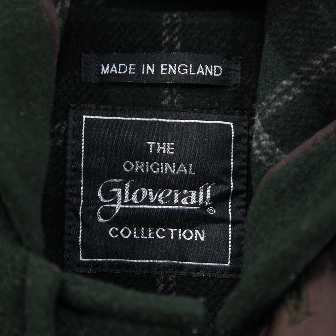 美品 Gloverall イギリス製 ウール ダッフルコート 38 グリーン