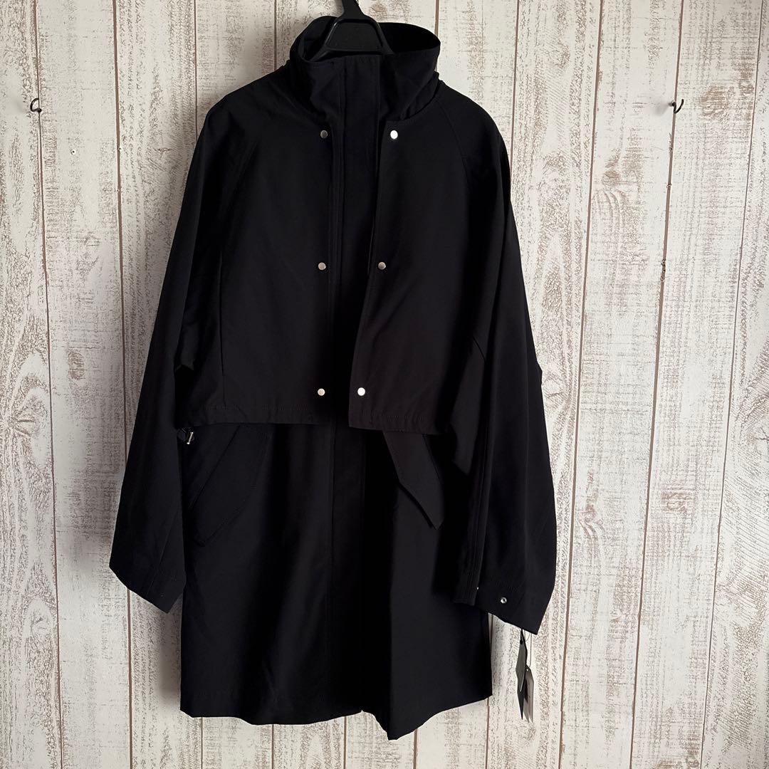 新品　yort 定価¥3万6300円　3way コート　ジャケット　ロングジレ