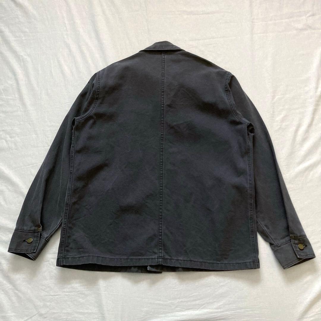 ジャケット・アウター 90s vintage CAT fade black chore jacket