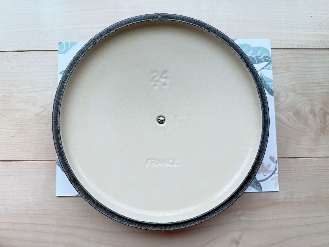 ルクルーゼ 両手鍋 24cm チェリーレッド