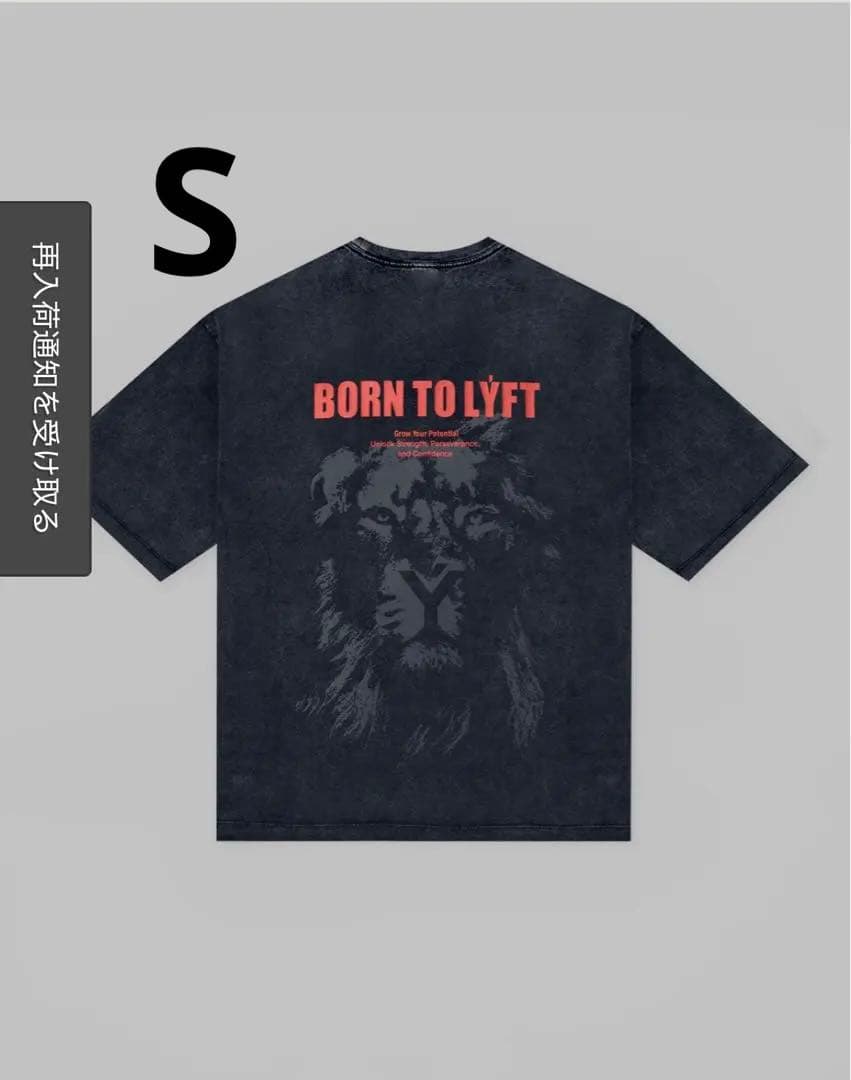 し*ん様 LYFT LION GRAPHIC VINTAGE BIG T-SHI