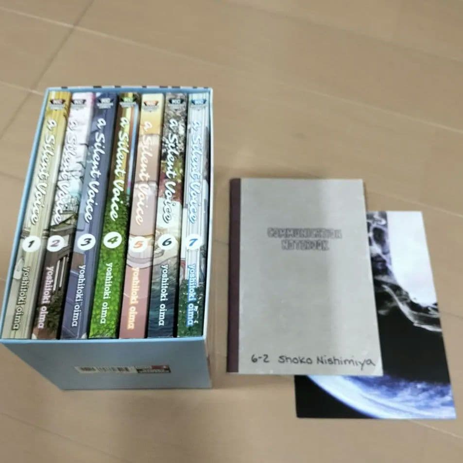 英語版　聲の形　全巻 box