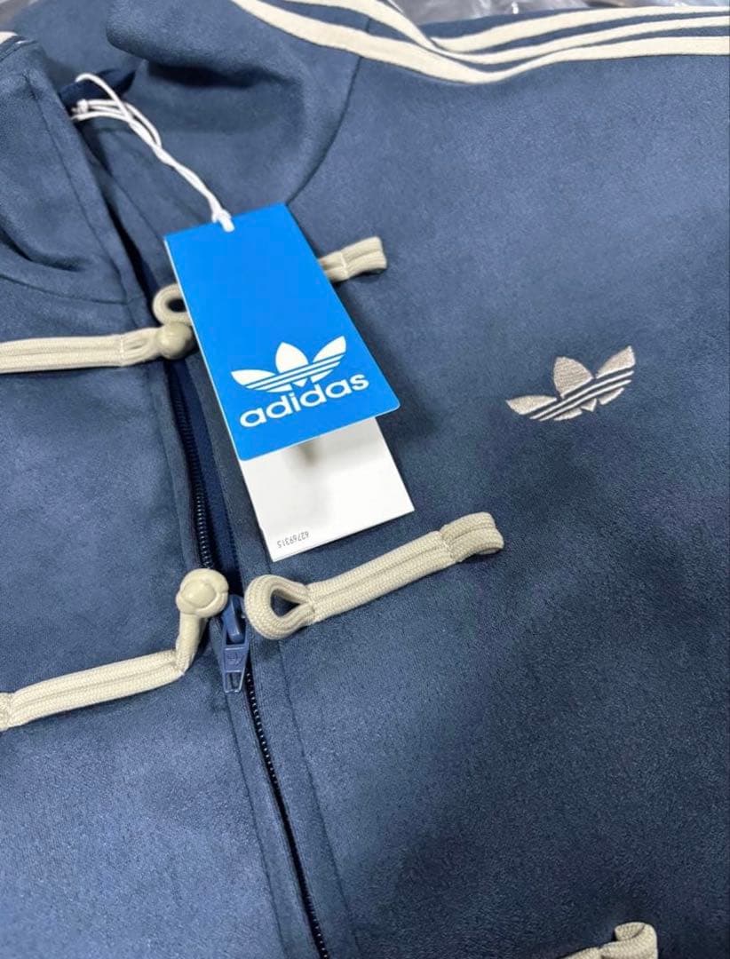 adidas XL チャイナ ジャージ トップス