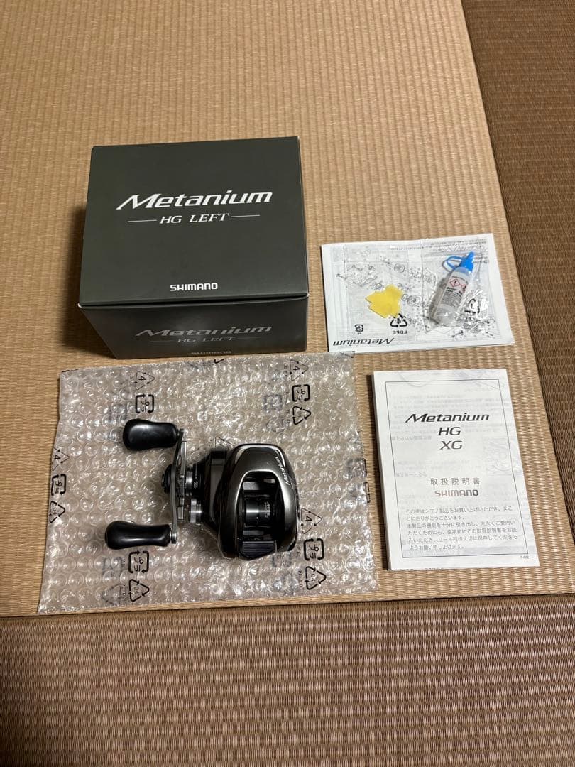 SHIMANO 20メタニウム　HG 左ハンドル　ギア7.1