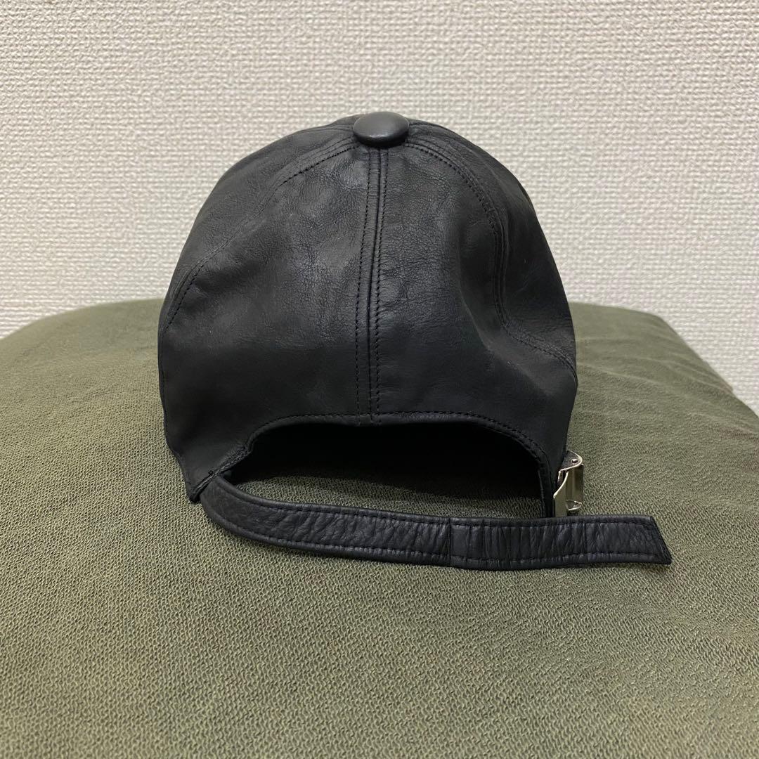 BARNEYS NEWYORK レザーキャップ