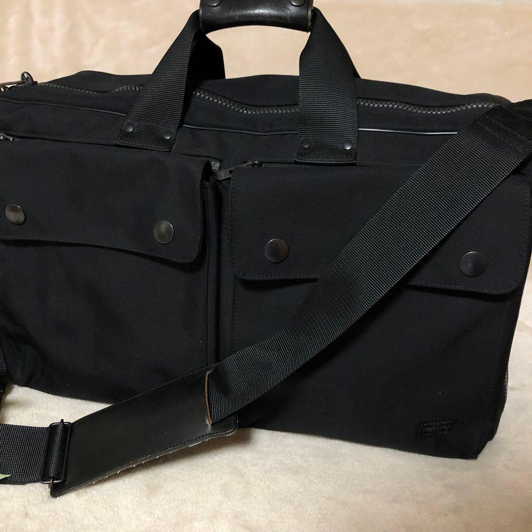 美品　レア　ポーター　アングル 2WAY ダッフルバッグ　ボストンバッグ　黒
