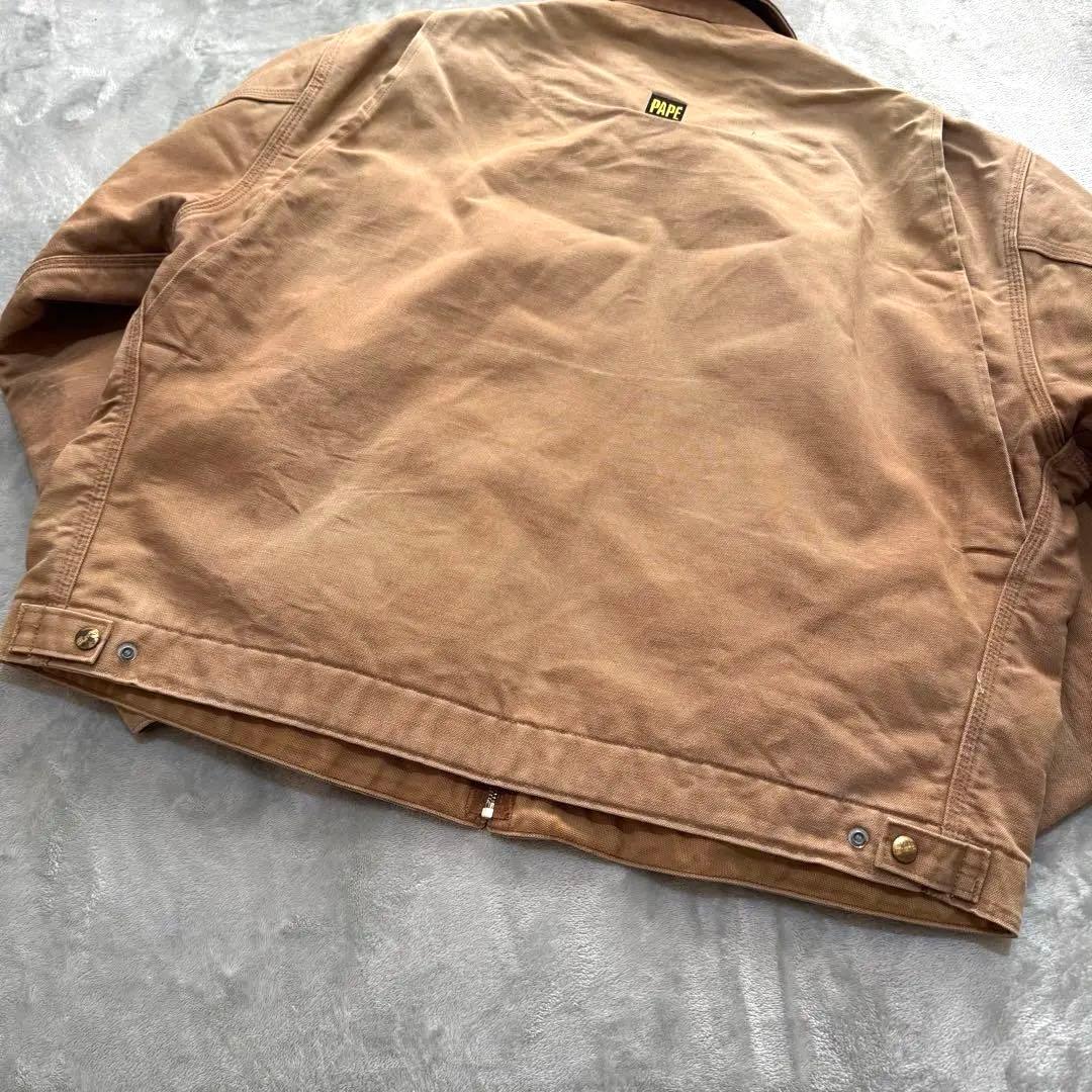 carhartt デトロイトジャケット j01 BRN USA製 52