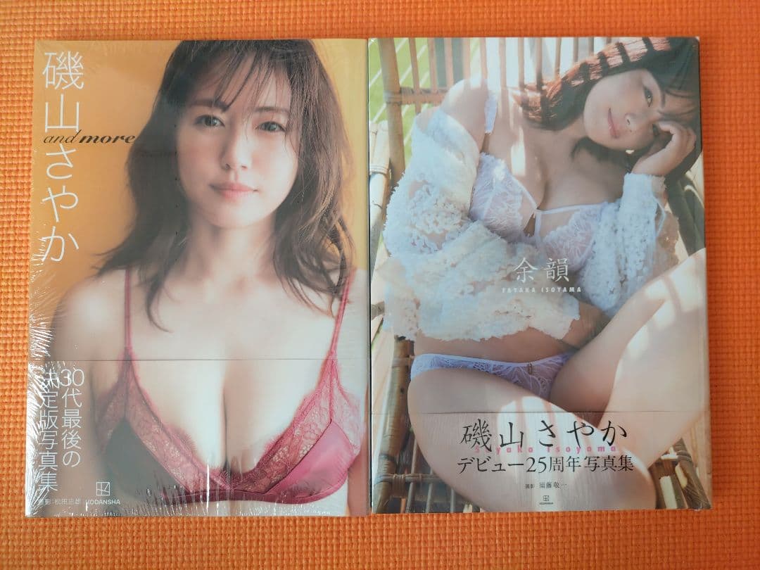 新品未開封【貴重】：磯山さやか 写真集 ２冊セット